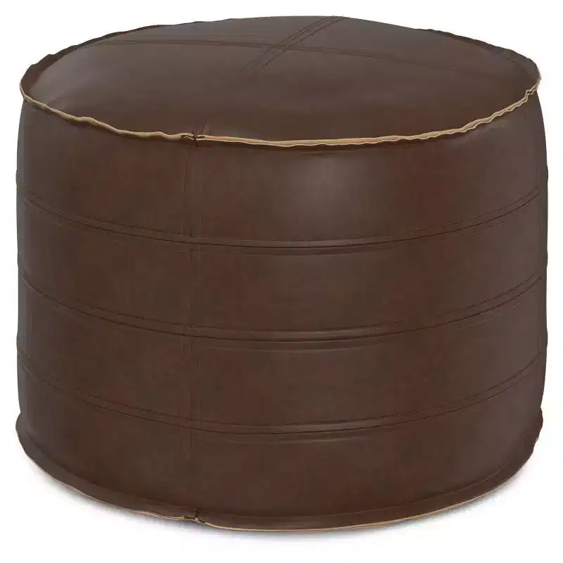 20 Wendal Round Pouf - WyndenHall