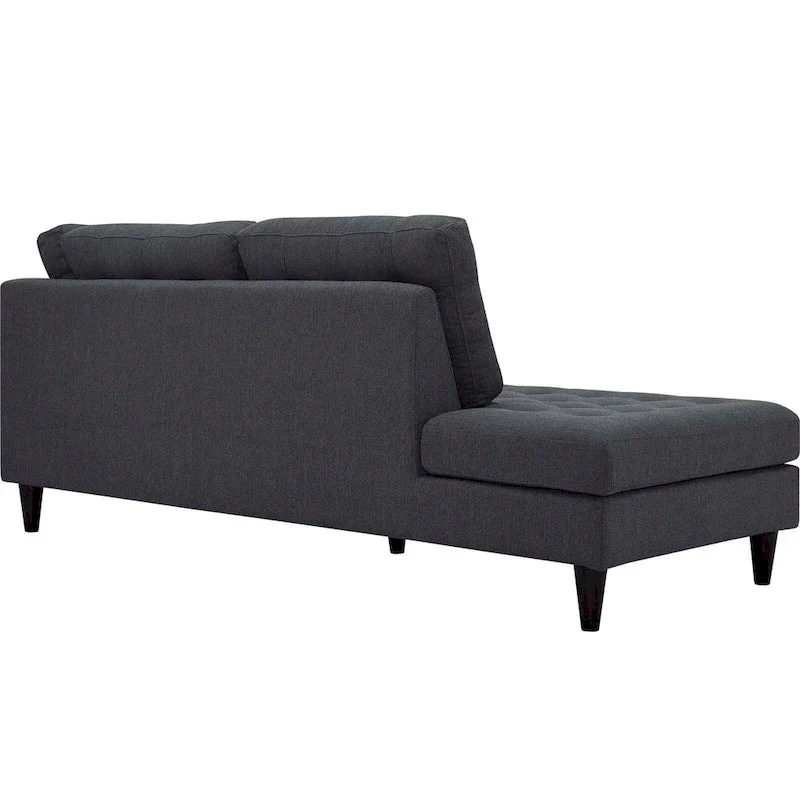 Carson Carrington Humlebaek Empress Upholstered Fabric Chaise