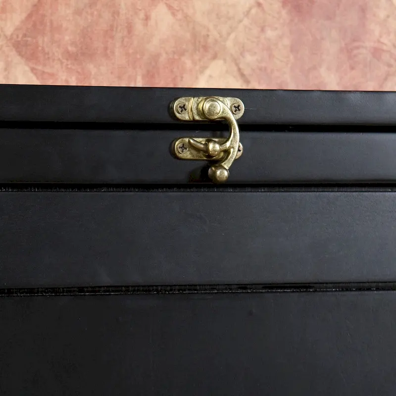 SEI Furniture Murphy Black Fold-out Convertible Desk