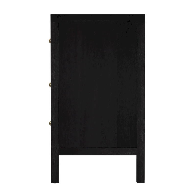 Nora 6-Drawer Wood Wide Dresser