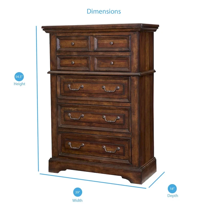 Lakewood Panel 5-piece Bedroom Set