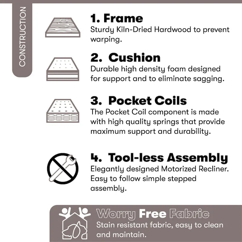 Relax A Lounger  Faux Leather Manual Recliner