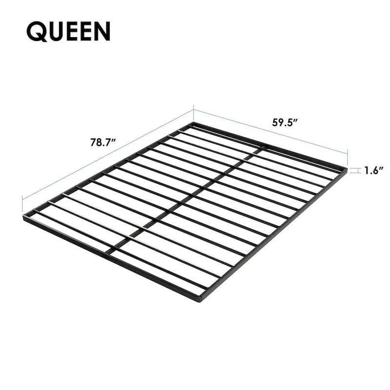1.6 Inch Metal Bunkie Board Bed Slat Replacement
