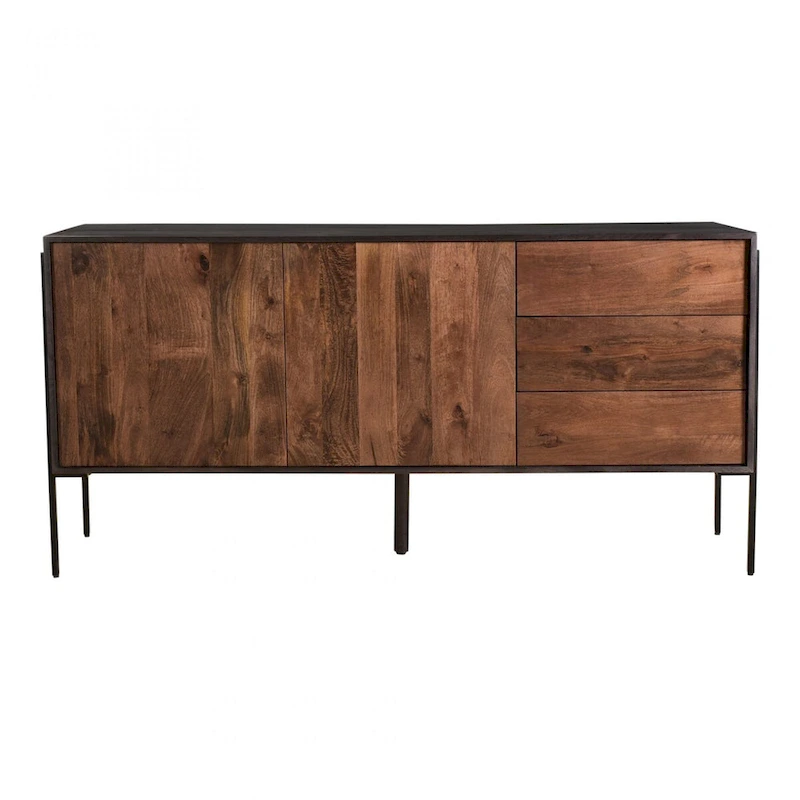 Macari Tavlov Solid Mango Wood Sideboard