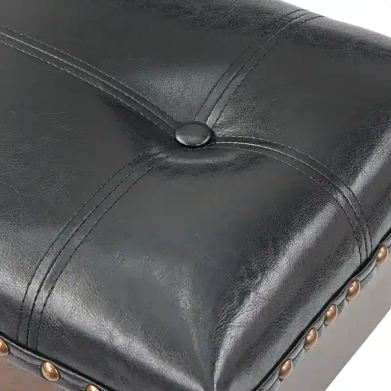 Simple Living Lonnie 24-inch Padded Counter Height Saddle Stools (Set of 2)