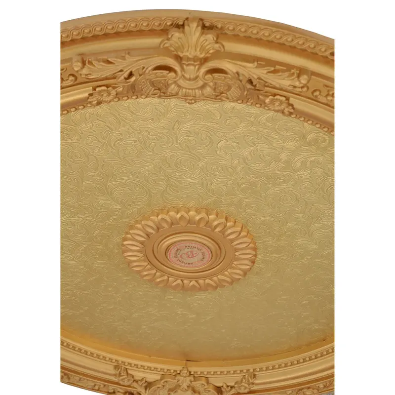 Blanco Round Chandelier Ceiling Medallion 36in