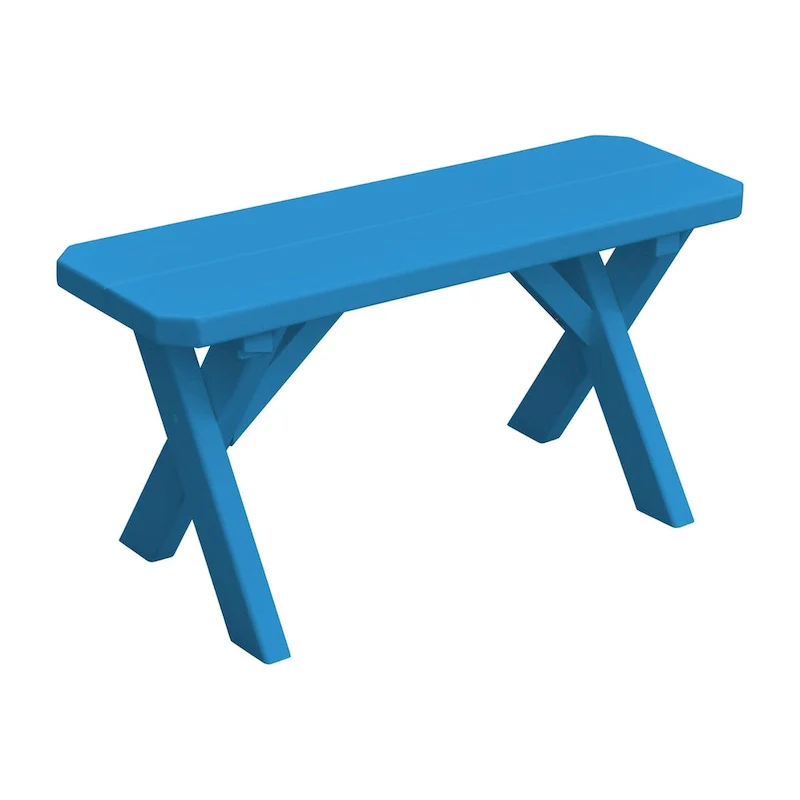 Pine 3' Crossleg Bench