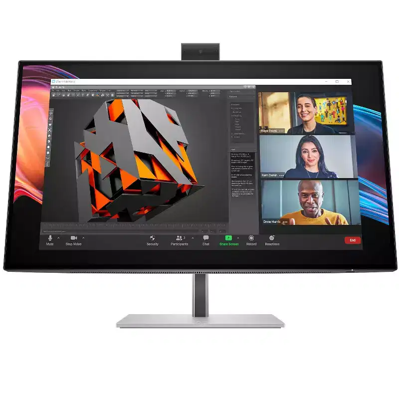 HP Series 7 Pro 27 inch 4K Conferencing Monitor - 727pm 27 4K UHD (3840 x 2160)