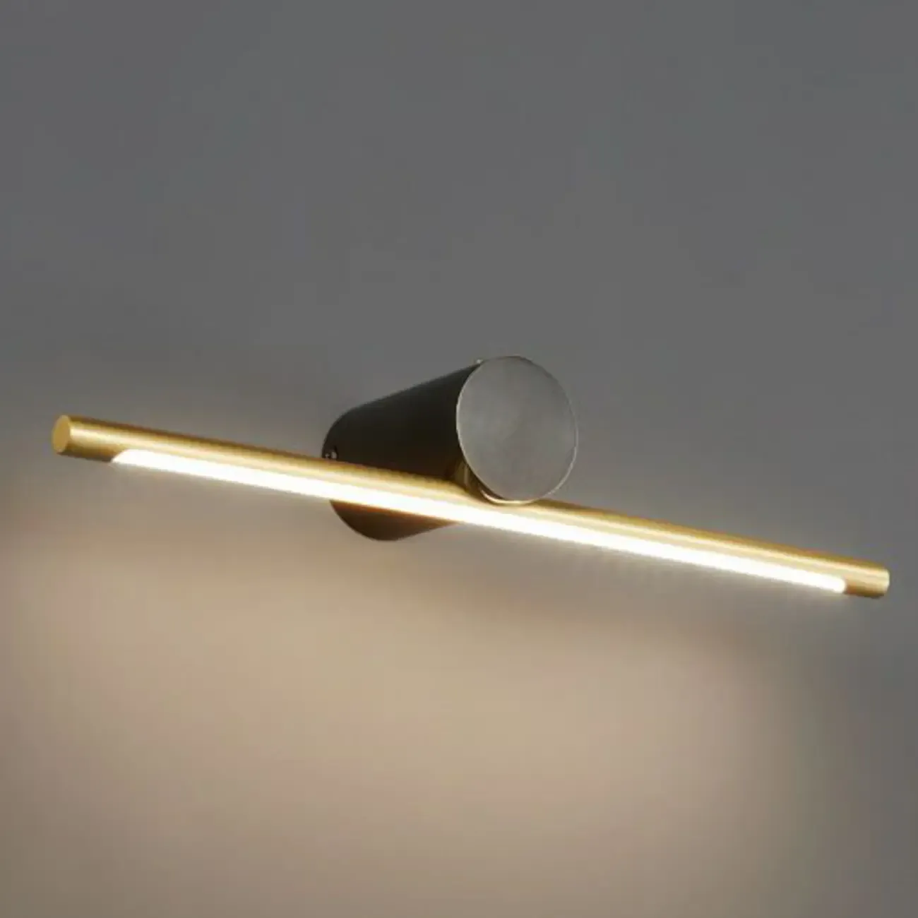 Modern Linear LED Bath Vanity Light with Dimmable Design
