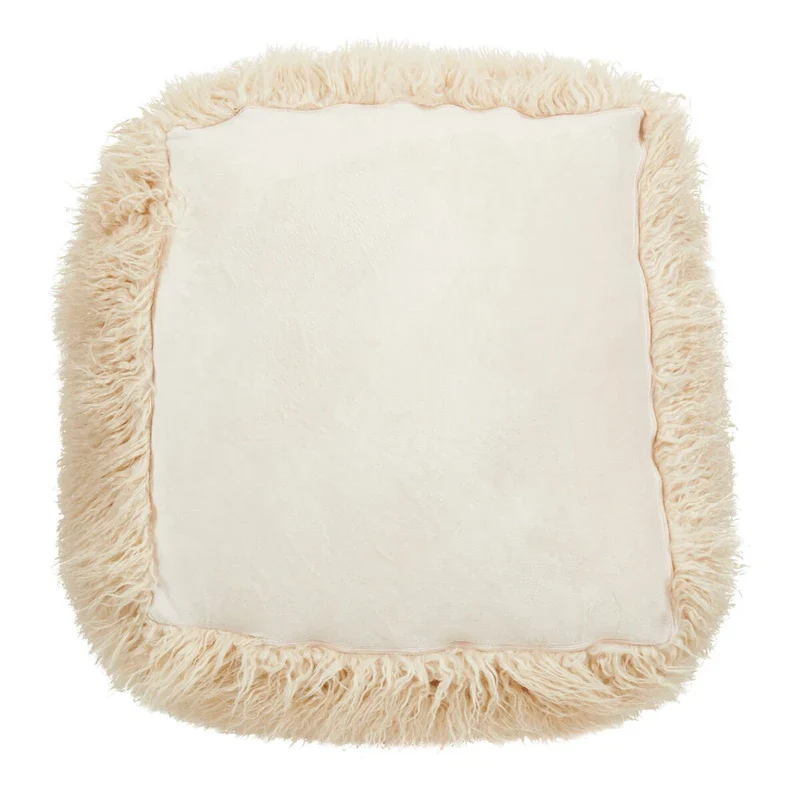 Snug Haven Faux Fur Pouf