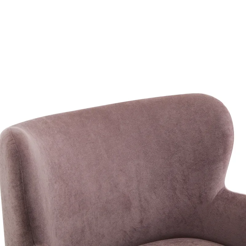 Bacho Fabric Wingback Accent Chair by Christopher Knight Home