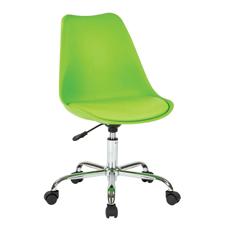 Emerson Pneumatic Adjustable Office Chair with Chrome Base