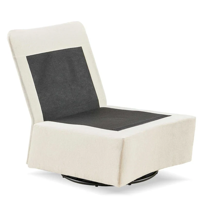 28.74  Chenille Upholstered 360 Swivel Rocking Chair