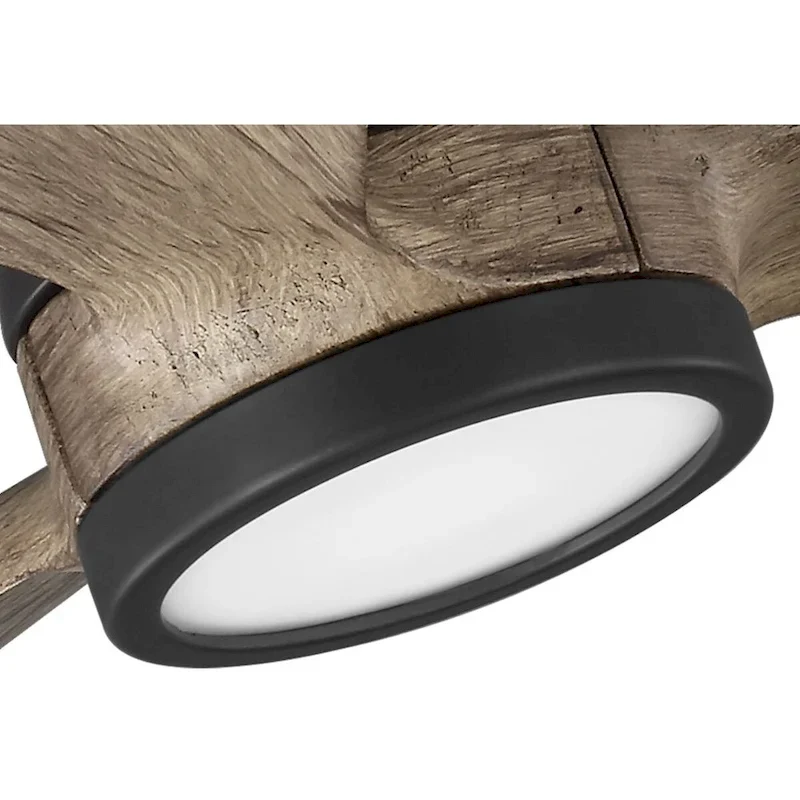 Farris Collection Three-Blade Carved Wood 60  Ceiling Fan - 12.370  x 31.250  x 10.500