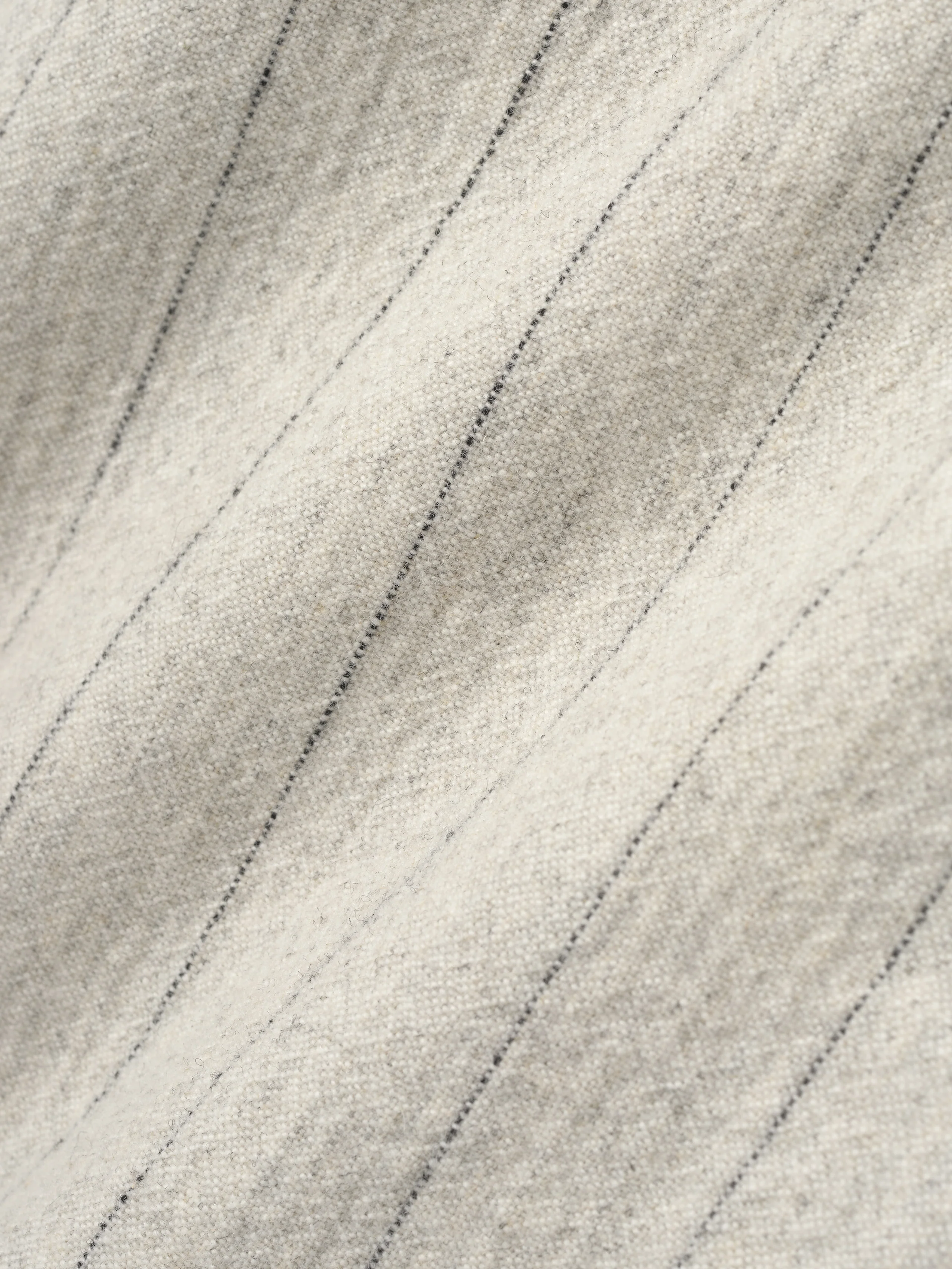 Double Face Wool Baseball Flared Pants