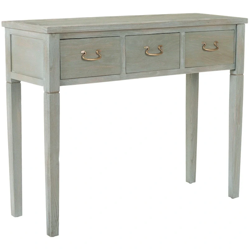 SAFAVIEH Marleine Antiqued Grey Console Table - 39.4  x 14.2  x 31.7  - 39Wx14Dx32H
