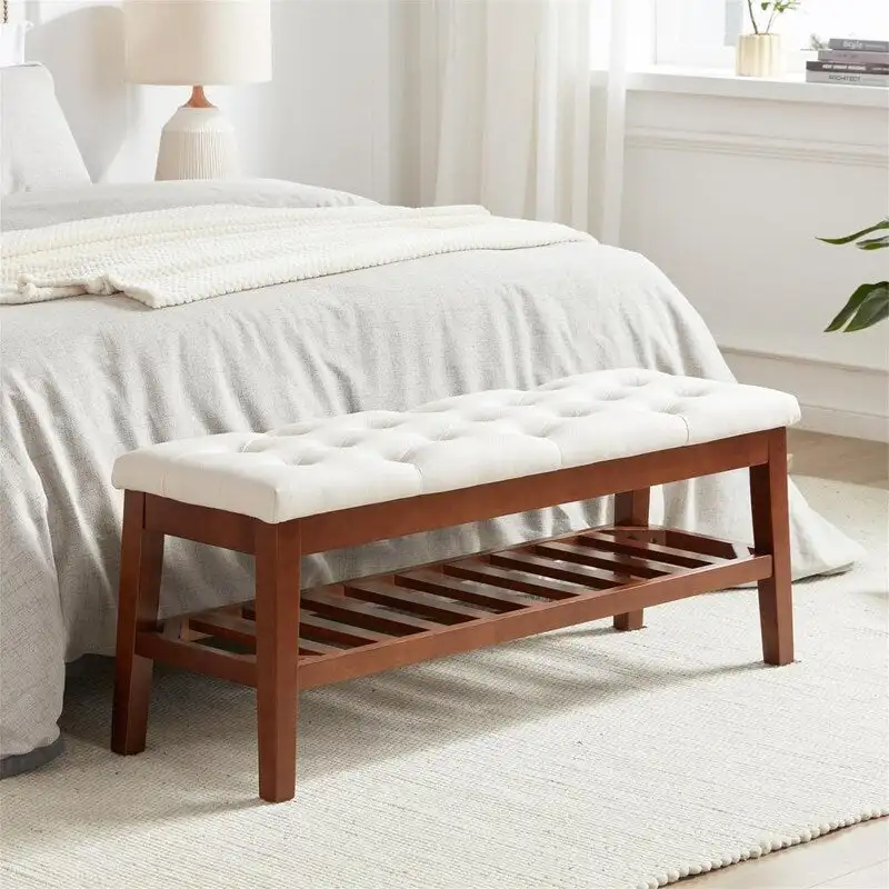 Shoe Bench Entryway - 43.3 D x 14 W x 18 H