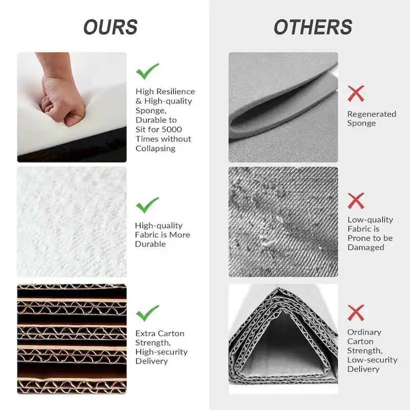 Boucle Rattan Task Chair