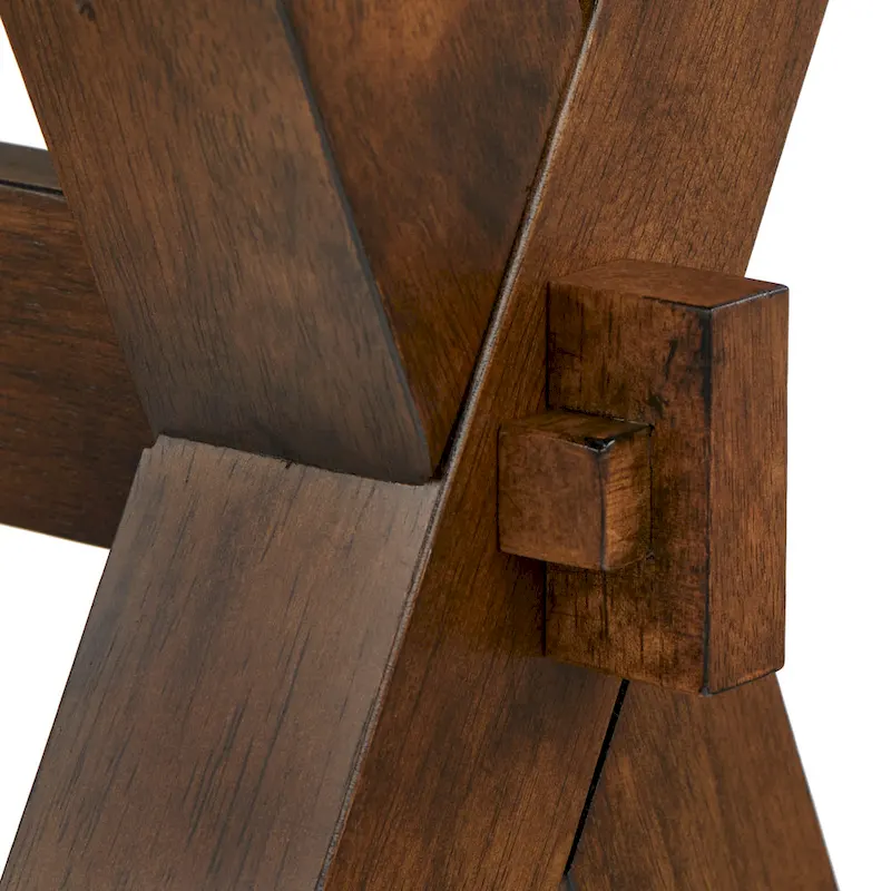 Mandeville Live Edge Solid Wood Bench