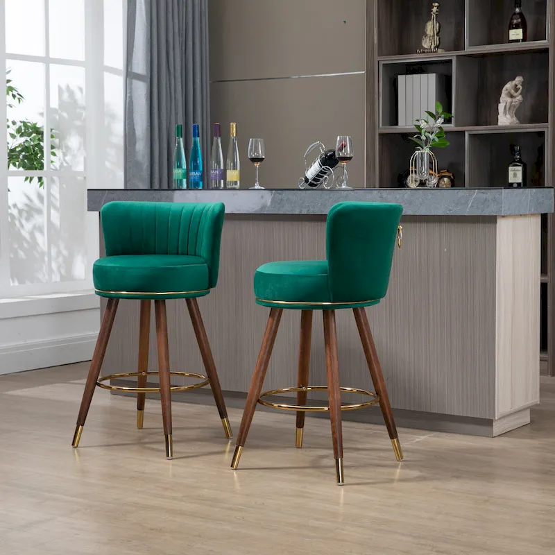 Counter Height Bar Stools Set of 2