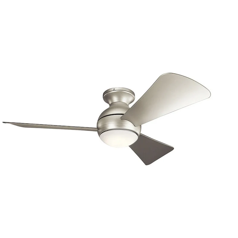 Kichler Lighting Sola Collection 44-inch Brushed Nickel LED Ceiling Fan