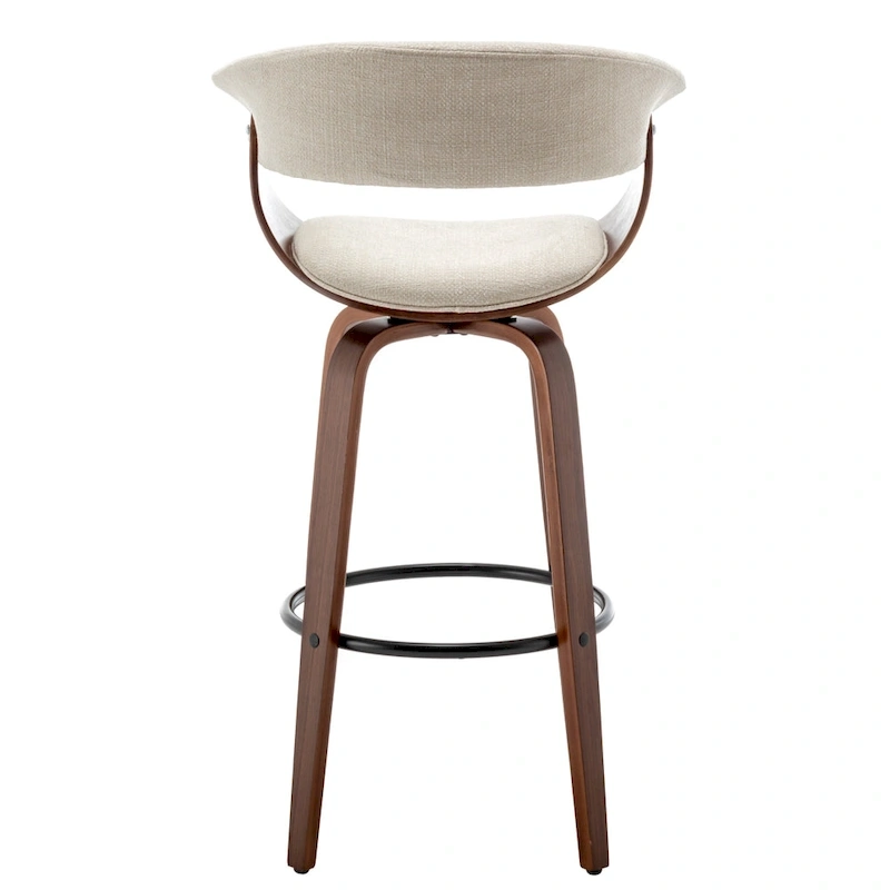 Lalit Padded Modern Bar Stool (Set of 2 Stools)