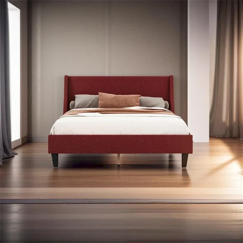 Full Size Bed Frame Upholstered Bed Frame Platform