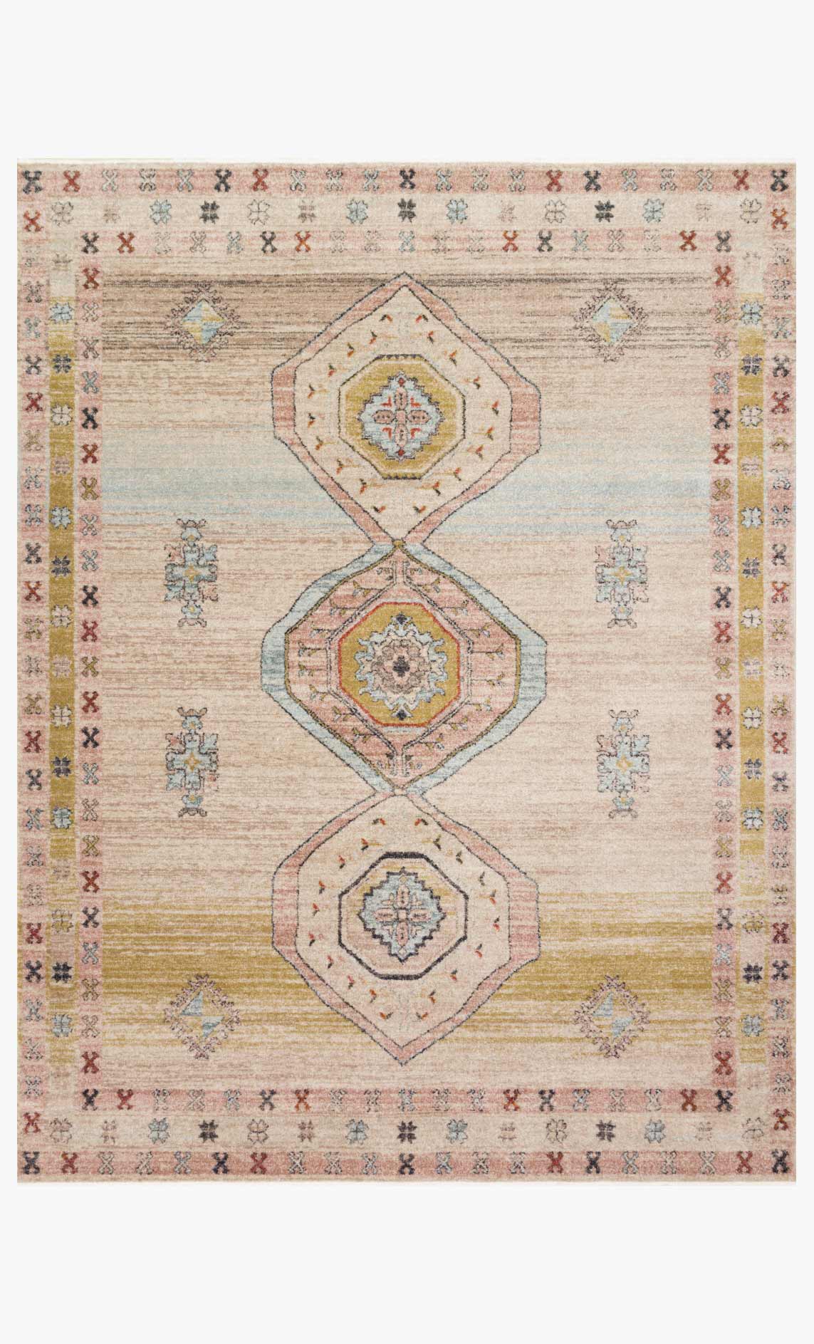 Graham Antique Ivory/Multi Rug