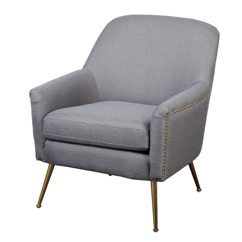 Mid-century Upholstered Accent Chair