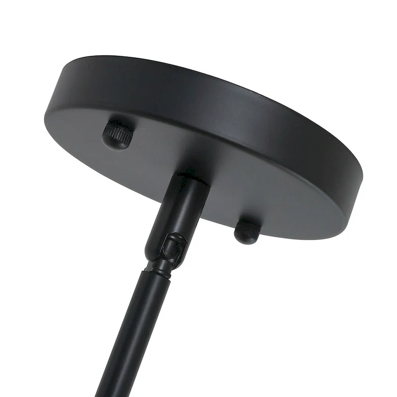 1-Light Prismatic Glass Pendant Lighting - 11.8 D4.7 W59 H (Adjustable)