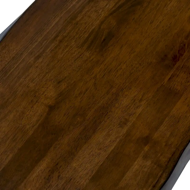 Mav Transitional Walnut 24-inch Solid Wood Side Table by Furniture of America