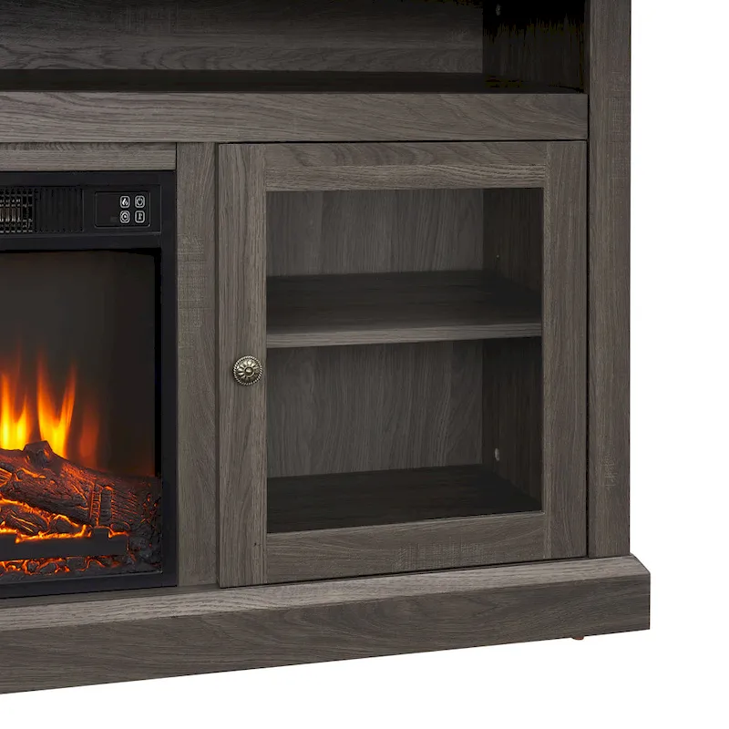 TV Stand With Insert 18 Fireplace