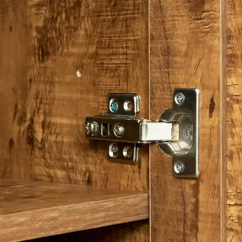 High Wardrobe/Armoires with 3 Shelves