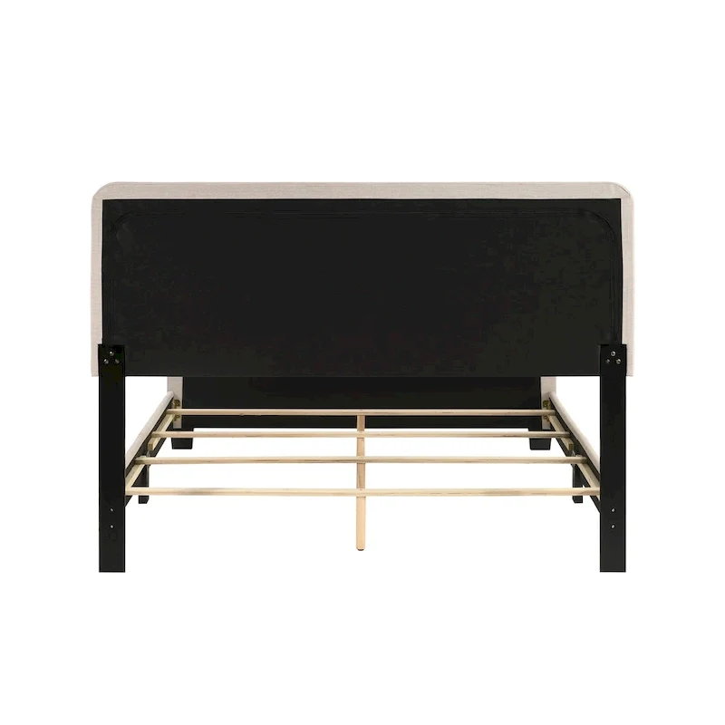 Furniture of America Tilly Button Tufted Fabric Upholstered Bed