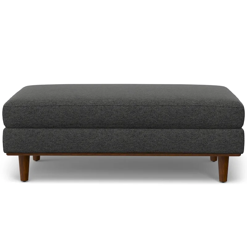 WYNDENHALL Brixley 49 inch Wide Mid-Century Modern Table Ottoman