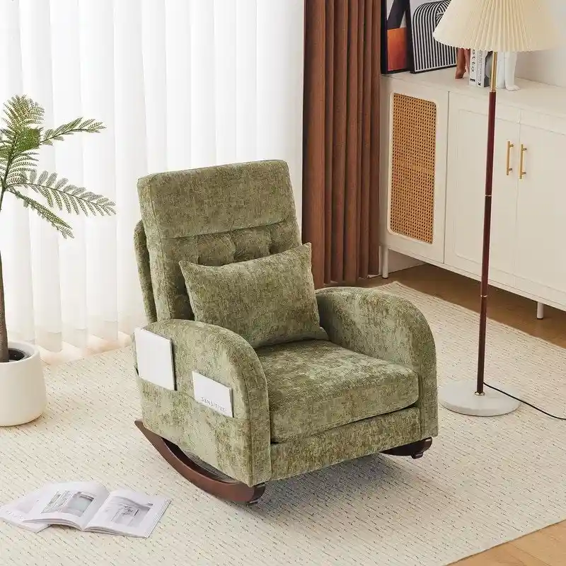 Upholstered Rocking Chair