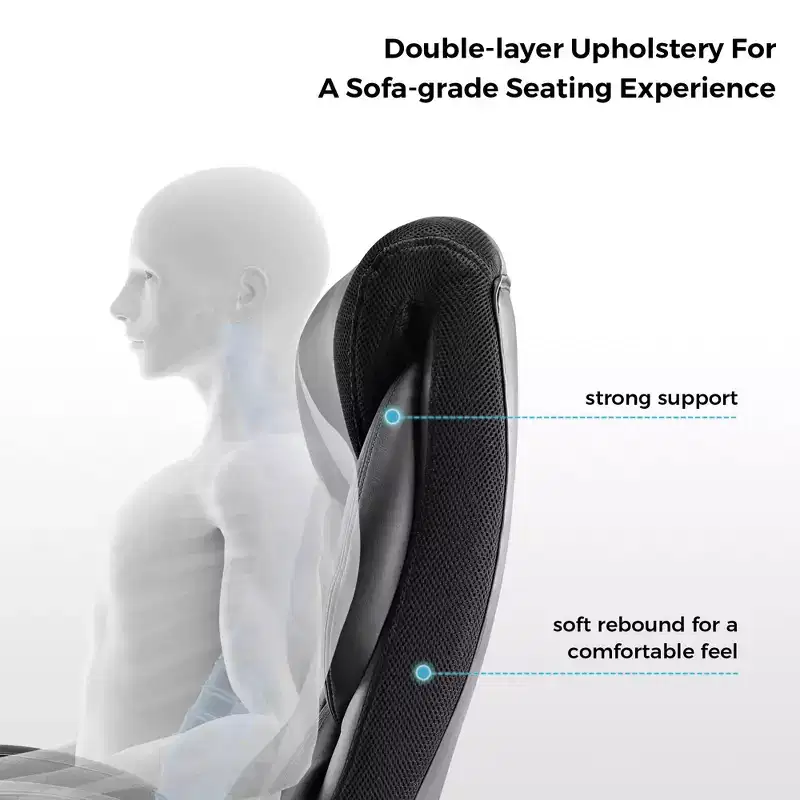 EUREKA ERGONOMIC Galene, Faux Leather Office Chair