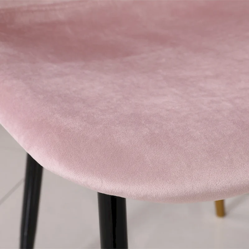 Roundhill Furniture Evatt 5-Piece Round Dining Set, Trestle Round Table with 4 Stylish Chairs