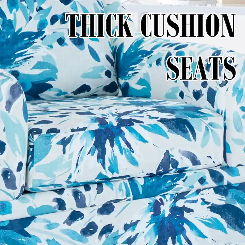 New Classic Furniture Anatasia Pillow Back Swivel Chair, Made in USA