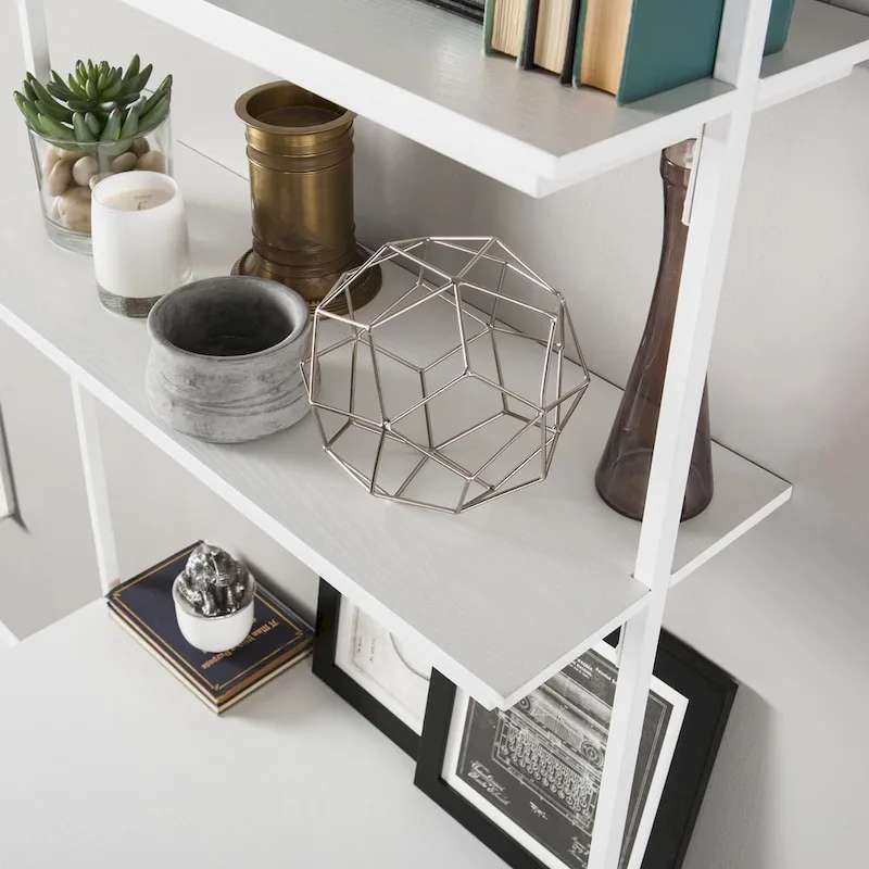 SEI Furniture Haeloen Wall Mount Desk - White