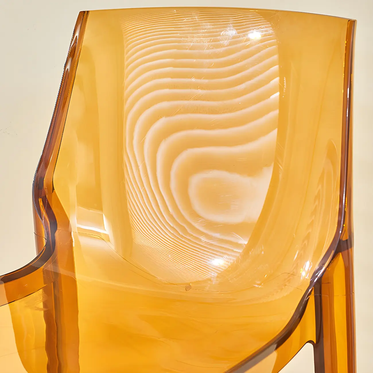 Modern Acrylic Vibrant Durable Colourful Sleek Bar Stool