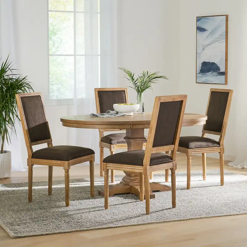 Regina Wood Dining Set by Christopher Knight Home