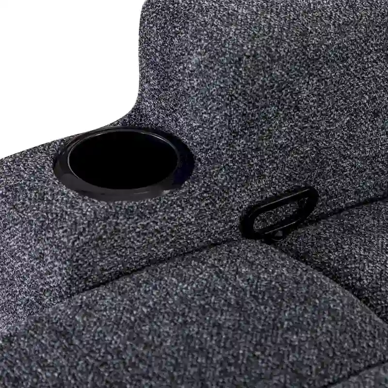 Ebello Massage Recliner Chair with Heat and Vibration Manual Sofa