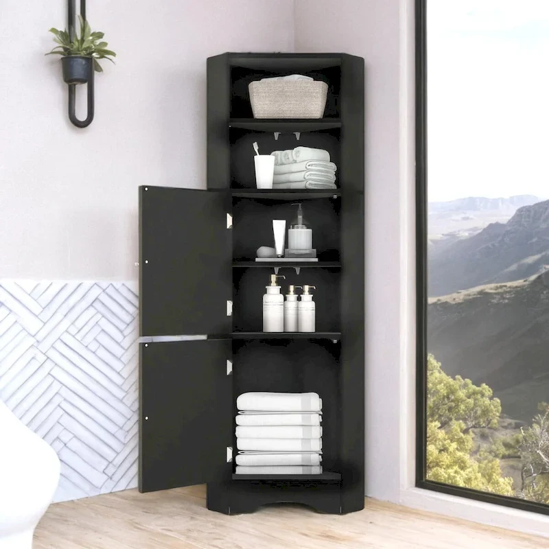 Bathroom Corner Cabinet