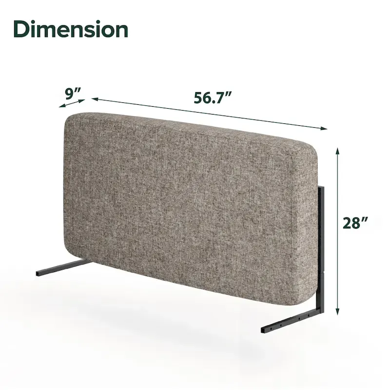 Priage by ZINUS Upholstered Cushion Headboard