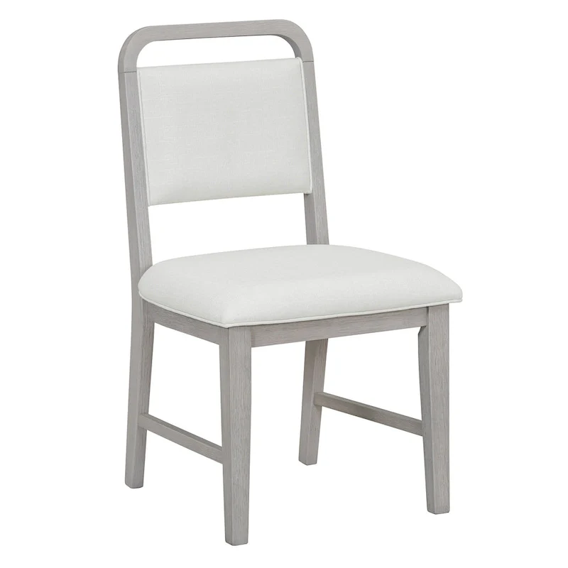 5 Piece Dining Table and Chair Set, Wooden Kitchen Dining Table Set with Round Dining Table and 4 Upholstered Chairs