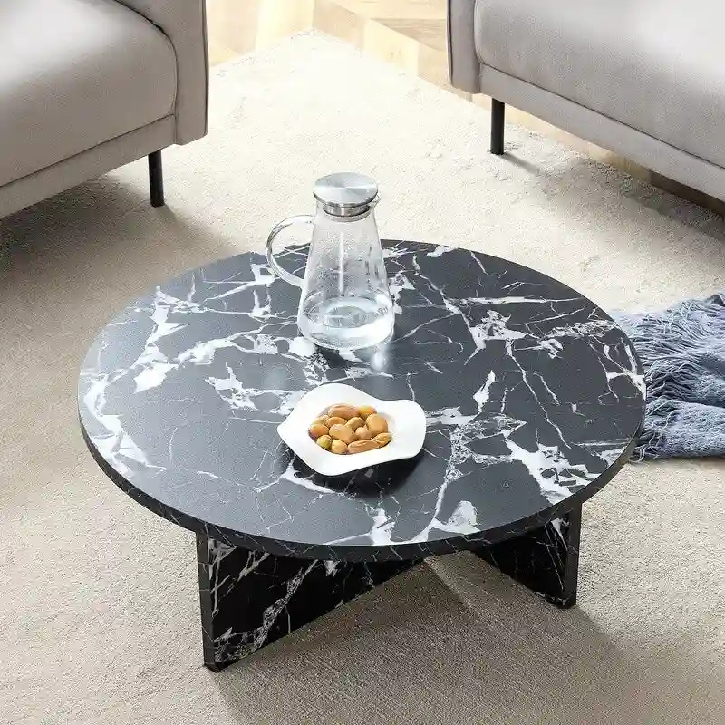 Versatile MDF Round Coffee Table