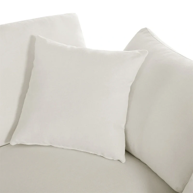 Merax Modern Large U-Shape Sectional Sofa, 2 Large Chaise with Removable Ottomans