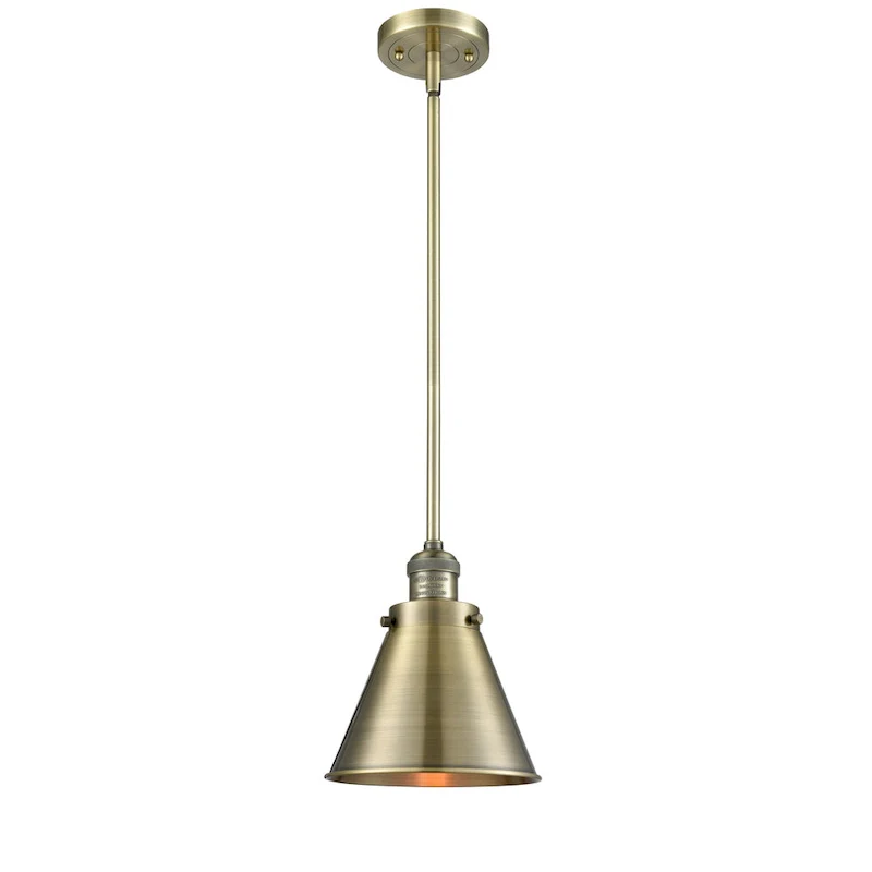 Innovations Lighting Appalachian - 1 Light 8  Stem Hung Mini Pendant