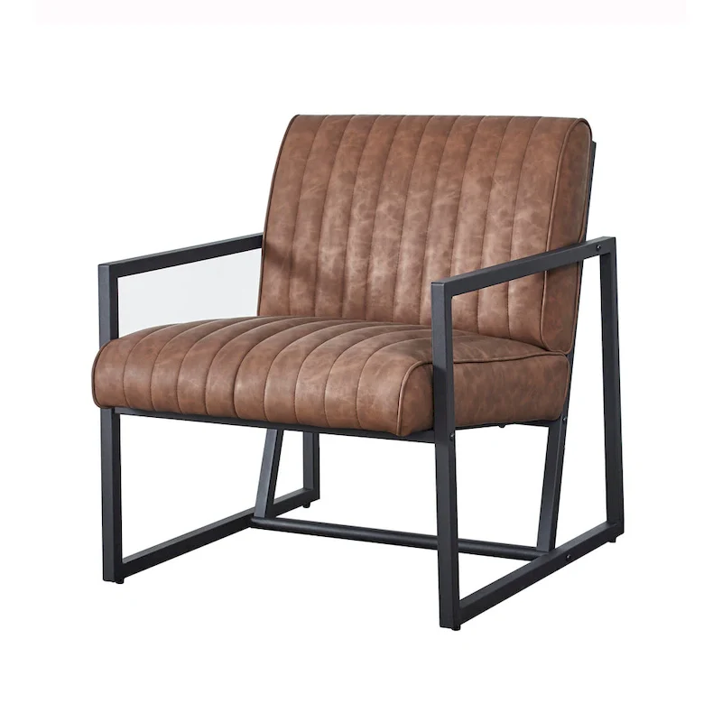 Modern 26 Arm Chair with Steel Legs